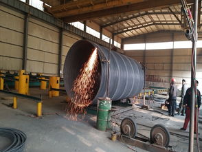 永州大口径Q235B螺旋焊管与丁字焊卷管生产概述